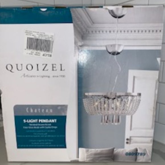 Quoizel Chateau Chandelier/Pendant Light-Brand New - Picture 3 of 6